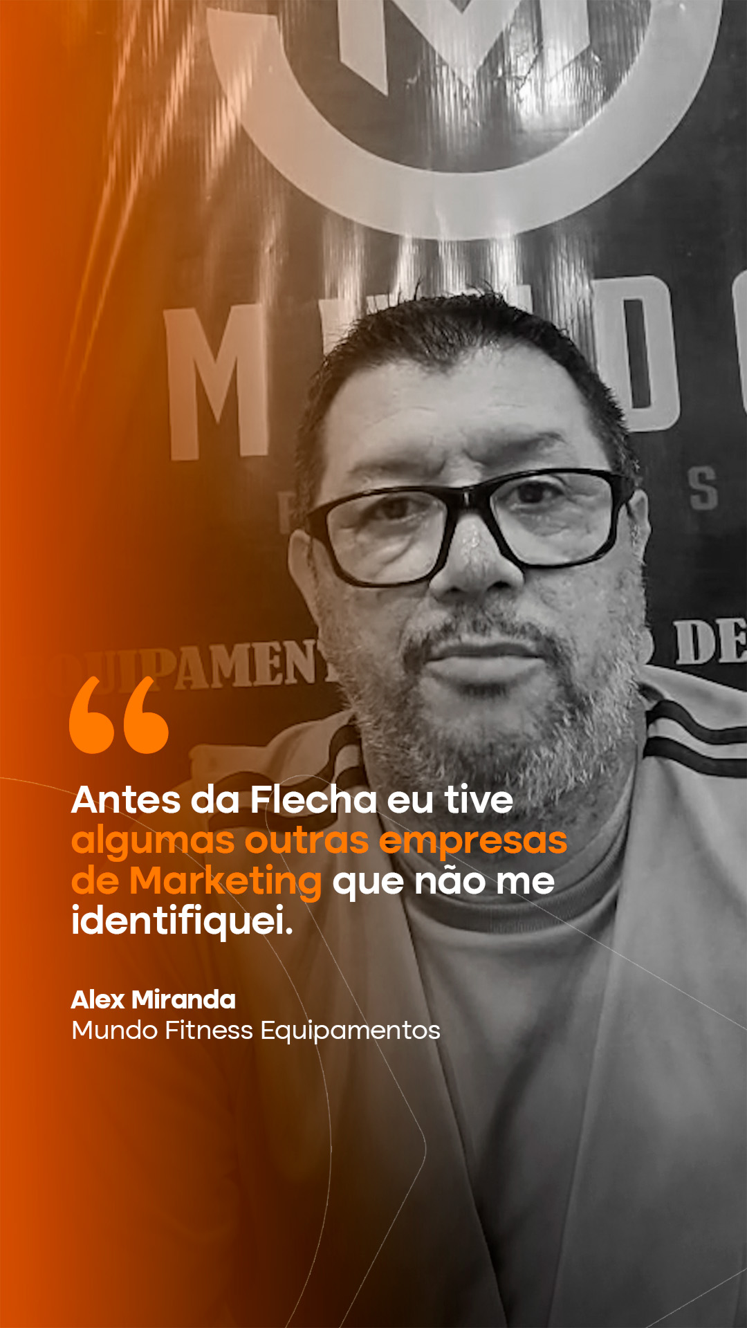 Mundo Fitness — Case Assessoria Flecha